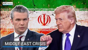 US submarine sank Iranian warship; Israel launches fresh strikes on Tehran | RTÉ News