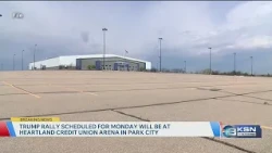 President Trump’s visit to Kansas will happen at Heartland Credit Union Arena