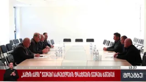 „ხალხის ძალის“ წევრები საკრებულოების ფრაქციების წევრებს ხვდებიან