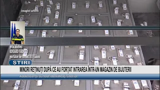 MINORS DETAINED AFTER ATTEMPTING TO BREAK INTO A JEWELRY STORE