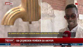 Osmanlı çeşmeleri yeniden suya kavuşuyor!