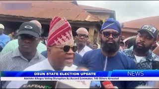 Adeleke Alleges Voting Disruption As Accord Lawmaker, 146 Others Arrested