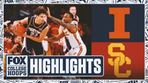 No. 10 Illinois Fighting Illini vs. USC Trojans Highlights ? FOX College Hoops