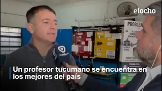 A TUCUMAN TEACHER IS AMONG THE BEST IN THE COUNTRY