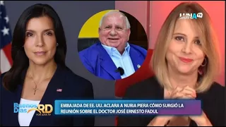 U.S. Embassy CLARIFIES meeting regarding Dr. Fadul to Nuria Piera