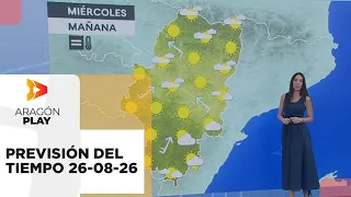 Weather forecast in Aragon, Wednesday, August 26