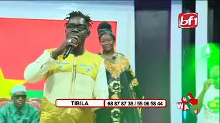 " Burkina Faso ": l'artiste Tibila exprime son amour pour le pays des Hommes Intègres à Reem Wakato