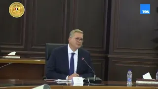 مجلس الوزراء يعلق على حادث ميناء دمياط خلال الاجتماع الأسبوعي للحكومة