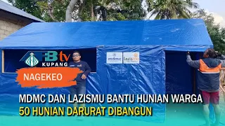 Muhammadiyah Builds 50 Emergency Shelters for Nagekeo Earthquake Victims