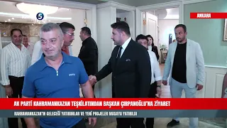 🔴 VISIT TO MAYOR ÇIRPANOĞLU FROM THE AK PARTY KAHRAMANKAZAN ORGANIZATION