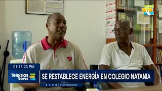 #TeleislasNews I Se restablece energía en colegio Natania.