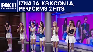 izna talks KCON LA
