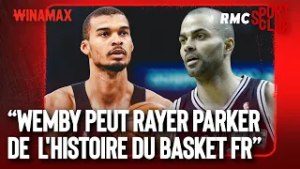 Wembanyama vs Parker, qui est le plus grand ? (RMC SPORT CLUB)