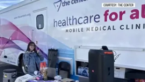 The Center’s mobile medical clinic brings healthcare services to communities across Nevada