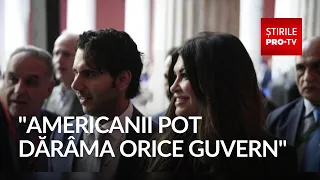 The mysterious man appearing at events alongside the U.S. Ambassador to Greece
