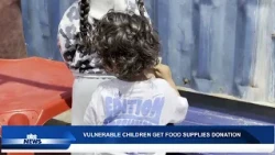 VULNERABLE CHILDREN GET FOOD SUPPLIES DONATION