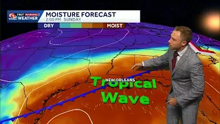 Increasing flood risk late week-weekend across the Gulf Coast