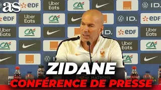 ZIDANE, conférence de presse COMPLÈTE avant BELGIQUE - FRANCE | NATIONS LEAGUE