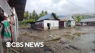 Videos capture the moment a devastating 7.7 magnitude earthquake hits Indonesia