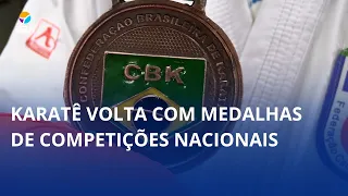 Karate team returns with medals from national competitions