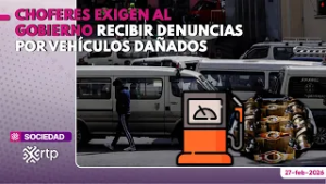 Choferes exigen al gobierno recibir denuncias por vehículos dañados