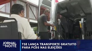 TSE launches free transportation for voters with disabilities in the elections | Jornal da Noite