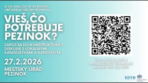 Pozvánka - Townhall Meeting v Pezinku - 27. február 2026
