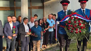 Polaganjem vijenaca u Knežici obilježen Dan ustanka protiv fašizma