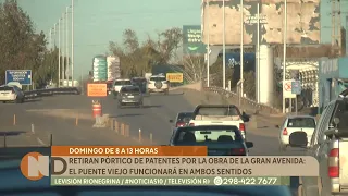 Neuquén road bridge closures this Sunday: check the affected times