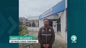 Fue capturado un sentenciado por delito de alta connotación. Ocurrió en Tungurahua.