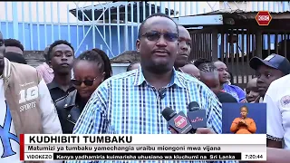 Wadau wahimiza kudadisiwa kwa mswada wa kudhibiti tumbaku