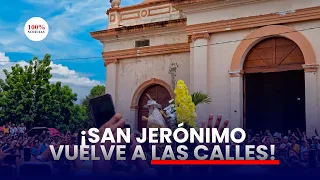 San Jerónimo vuelve a las calles de Masaya tras años de restricciones