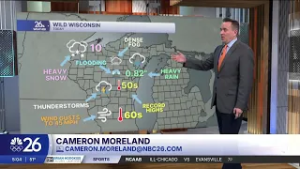 The wild weather continues