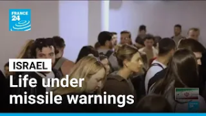 In Israel, daily life under missile warnings and wartime restrictions • FRANCE 24 English