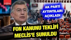 Investment fund bill submitted to Parliament! AK Party Group Chairman Abdullah Güler explains the...