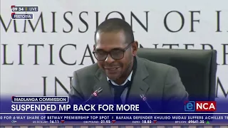 Suspended MP Fadiel Adams apologises to Commissioner Mbuyiseli Madlanga