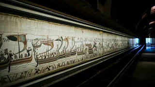 Bayeux Tapestry reaches British Museum after historic transfer
