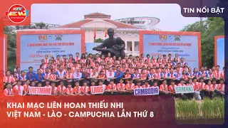 8th Vietnam-Laos-Cambodia Children's Festival Opening Ceremony