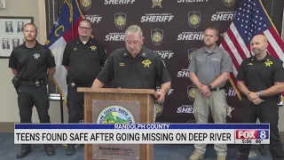 Teens found safe after going missing on Deep River