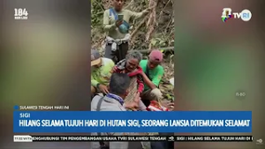 Hilang Selama Tujuh Hari di Hutan Sigi, Seorang Lansia Ditemukan Selamat