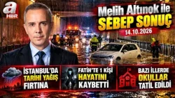 41 Yıl Sonra İstanbul'da Rekor Yağış - Melih Altınok İle Sebep Sonuç | A Haber