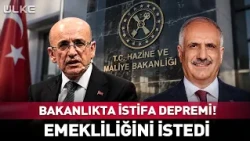 Resignation Earthquake at the Ministry! He Requested His Retirement