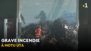 Serious fire at Motu Uta