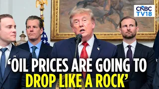 US President Trump Says Strait of Hormuz Outcome Could Send Oil Prices “Down Like a Rock” | N18G