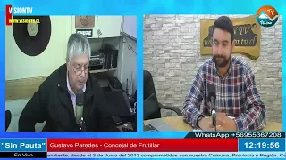 La Entrevista en VisionTv con el Concejal de Frutillar Gustavo Paredes 17 03 2026