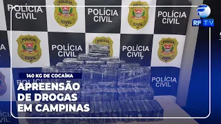 TÁ NO AR - Operação da DISE de Campinas apreende 140 quilos de cocaína em Paulínia