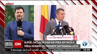 Sources: Nicușor Dan aims to make a third prime ministerial nomination this week