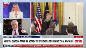 Τσίκας: «Θα είναι καταστροφική πιθανή χερσαία εισβολή στο Ιράν - Δεν πιστεύω πως θα υπάρξει»