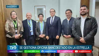 A BANCOESTADO OFFICE IS BEING MANAGED IN LA ESTRELLA web4