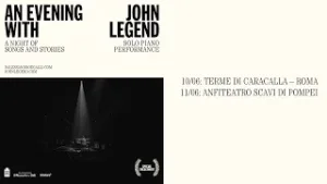 John Legend torna in Italia! Prevendita esclusiva solo con Radio Monte Carlo